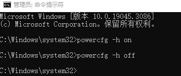 禁用休眠功能
