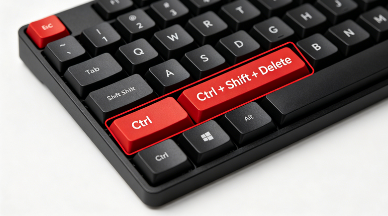 快捷键快速清理