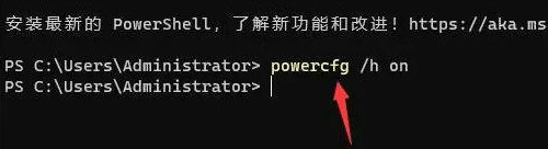 禁用休眠文件