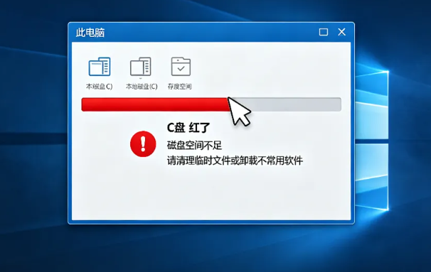 C盘红了