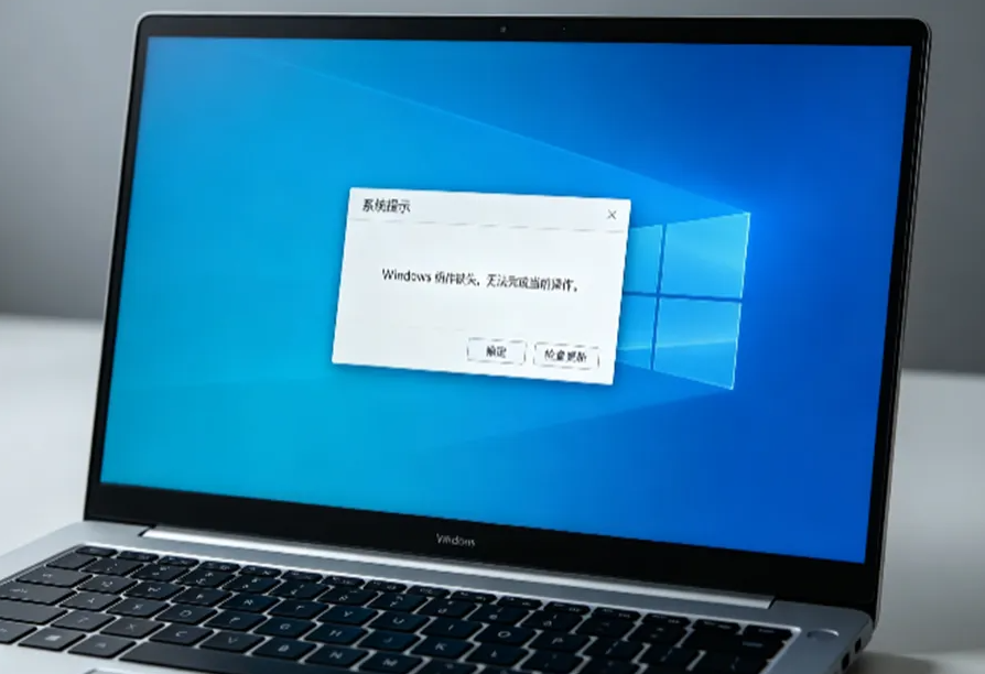Windows组件缺失
