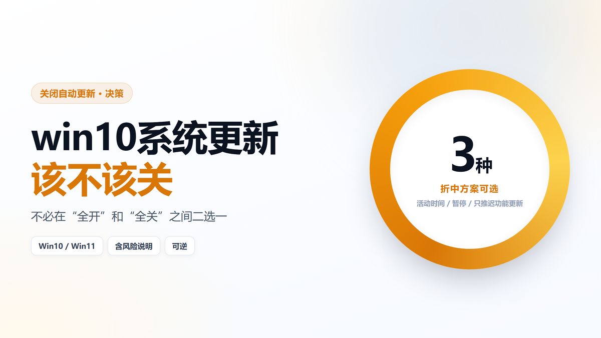 三种折中关闭更新方案的环形数字图